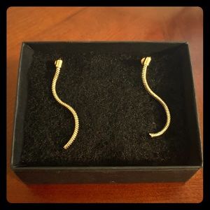 Yellow Gold Dangle Earrings